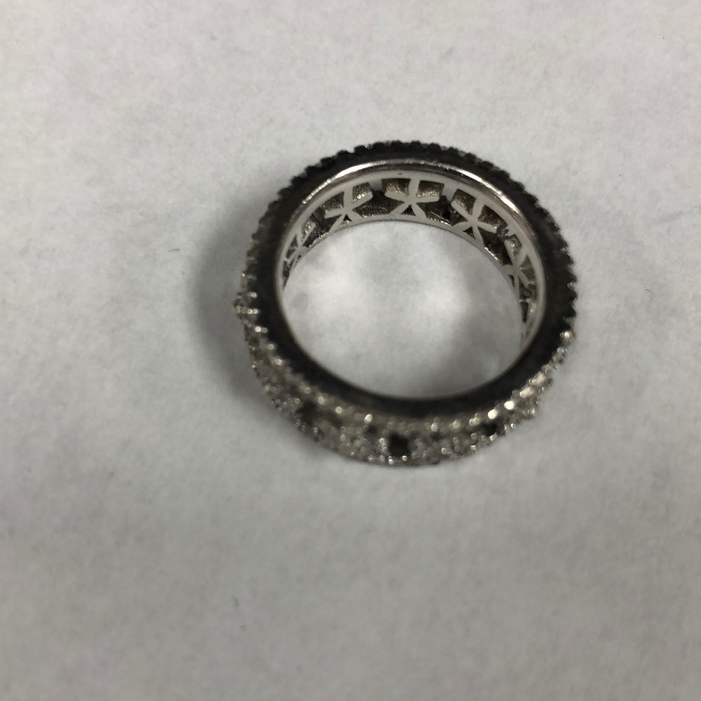 Silver Flower Ring - image 8